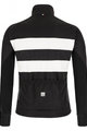 SANTINI Kolesarska  zimska jakna in hlače - COLORE BENGAL WINTER - bela/črna