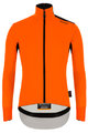 SANTINI Kolesarska  podaljšana jakna - VEGA XTREME - oranžna