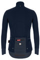 SANTINI Kolesarska  zimska jakna in hlače - VEGA XTREME - črna/siva/modra