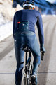 SANTINI Kolesarska  zimska jakna in hlače - VEGA XTREME - črna/siva/modra