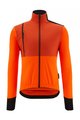 SANTINI Kolesarska  podaljšana jakna - VEGA ABSOLUTE - oranžna