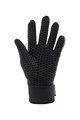 SANTINI Kolesarske  rokavice z dolgimi prsti - ADAPT - črna