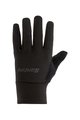 SANTINI Kolesarske  rokavice z dolgimi prsti - COLORE - črna