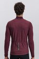 SANTINI Kolesarski dres z dolgimi rokavi zimski - PURE - bordo