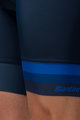 SANTINI Kolesarske kratke hlače z naramnicami - LA VUELTA 2021 - modra