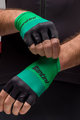 SANTINI Kolesarske rokavice s kratkimi prsti - LA VUELTA 2021 - zelena