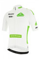 SANTINI Kolesarski dres s kratkimi rokavi - LA VUELTA 2021 - bela