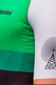SANTINI Kolesarski dres s kratkimi rokavi - LA VUELTA 2021 - zelena