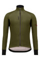 SANTINI Kolesarska  vetru odporna jakna - BETA RAIN - zelena/črna
