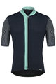 SANTINI Kolesarski dres s kratkimi rokavi - ORIGINE - svetlo modra/črna