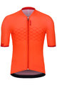 SANTINI Kolesarski dres s kratkimi rokavi - REDUX  - oranžna
