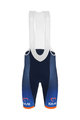 SANTINI Kolesarske kratke hlače z naramnicami - DE ROSA 2019 - modra