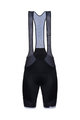 SANTINI Kolesarske kratke hlače z naramnicami - SLEEK 99  - črna