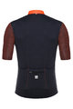 SANTINI Kolesarski dres s kratkimi rokavi - ORIGINE  - oranžna/črna