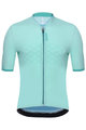 SANTINI Kolesarski dres s kratkimi rokavi - REDUX - svetlo modra