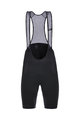 SANTINI Kolesarske kratke hlače z naramnicami - MAGO 2.0  - črna