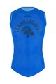 SANTINI Kolesarska  majica brez rokavov - DAMA - modra