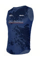 SANTINI Kolesarska  majica brez rokavov - NIBALI - modra
