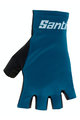 SANTINI Kolesarske rokavice s kratkimi prsti - ISTINTO - modra