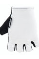 SANTINI Kolesarske rokavice s kratkimi prsti - CUBO - bela