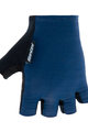 SANTINI Kolesarske rokavice s kratkimi prsti - CUBO - modra