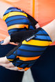 SANTINI Kolesarske rokavice s kratkimi prsti - RAGGIO - rumena/modra