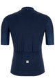 SANTINI Kolesarski dres kratek rokav in kratke hlače - COLORE - modra