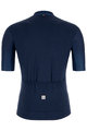 SANTINI Kolesarski dres kratek rokav in kratke hlače - COLORE - modra