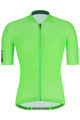 SANTINI Kolesarski dres kratek rokav in kratke hlače - COLORE - zelena/črna