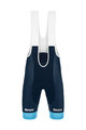 SANTINI Kolesarske kratke hlače z naramnicami - TREK TFR XC 2021 - modra