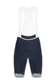 SANTINI Kolesarske kratke hlače z naramnicami - TREK SEGAFREDO 2021 - modra