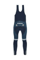 SANTINI Kolesarske dolge hlače z naramnicami - TREK 2021 WINTER - modra