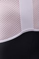SANTINI Kolesarske kratke hlače z naramnicami - TOUR DE FRANCE 2022 - bela/črna