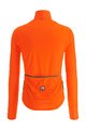 SANTINI Kolesarska  vetru odporna jakna - NEBULA WINDPROOF - oranžna