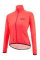 SANTINI Kolesarska  vetru odporna jakna - NEBULA WINDPROOF W - rožnata