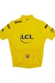 SANTINI Kolesarski dres s kratkimi rokavi - TOUR DE FRANCE 2023 - rumena
