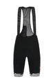 SANTINI Kolesarske kratke hlače z naramnicami - TREK 2019 VANTA - črna