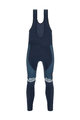 SANTINI Kolesarske dolge hlače z naramnicami - TREK 2020 WINTER - modra