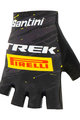 SANTINI Kolesarske rokavice s kratkimi prsti - TREK PIRELLI 2020 - črna/rumena