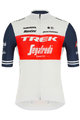 SANTINI Kolesarski dres s kratkimi rokavi - TREK SEGAFREDO 2020 - modra/rdeča/bela
