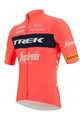 SANTINI Kolesarski dres s kratkimi rokavi - TREK SEGAFREDO 2022 FAN LINE - rožnata