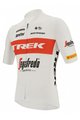 SANTINI Kolesarski dres s kratkimi rokavi - TREK SEGAFREDO 2022 ORIGINAL - rdeča/bela