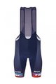 SANTINI Kolesarske kratke hlače z naramnicami - TREK FACTORY RACING 2023 - modra