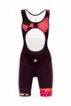 SANTINI Kolearski overal - X IRONMAN LADY CUPIO - rožnata/bordo