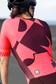 SANTINI Kolearski overal - X IRONMAN CUPIO LADY - rožnata/bordo