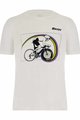 SANTINI Kolesarska  majica s kratkimi rokavi - TT UCI OFFICIAL - bela