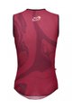 SANTINI Kolesarska  majica brez rokavov - TOUR DE FRANCE 2023 - bordo