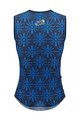 SANTINI Kolesarska  majica brez rokavov - TOUR DE FRANCE 2023 - modra