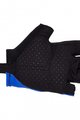 SANTINI Kolesarske rokavice s kratkimi prsti - UCI RAINBOW - mavrično/modra