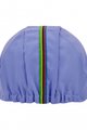 SANTINI Kolesarska kapa - UCI RAINBOW - mavrično/vijolična